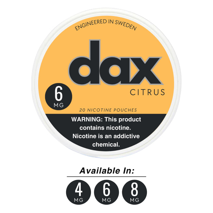 Dax Citrus Nicotine Pouches